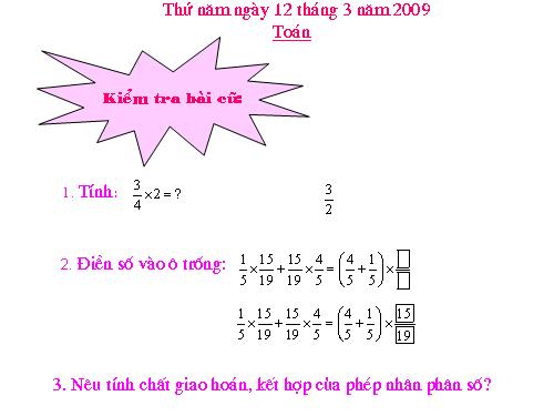 Tìm phân số của một số