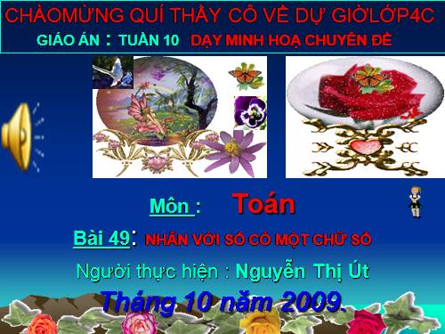 Nhân với số có một chữ số