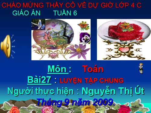 Các Bài giảng khác thuộc Chương trình Toán 4