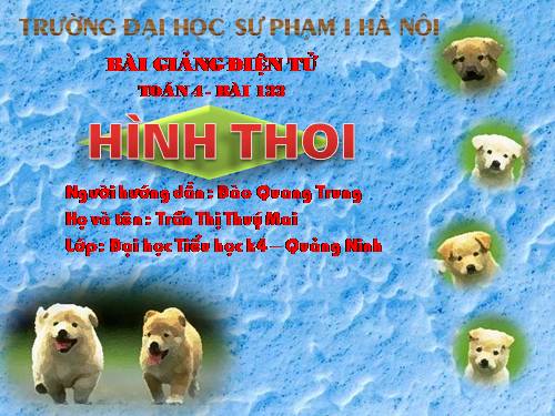 Hình thoi