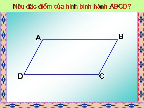 Diện tích hình bình hành