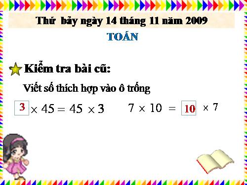 Nhân với 10,100,1000,… Chia cho 10,100,1000