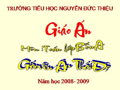 Quy đồng mẫu số các phân số (tiếp theo)