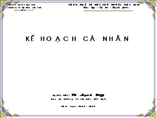 BIA GIÁO ÁN ĐIỆN TỬ RẤT ĐẸP BẠN ĐAO VỀ MẦ DÙNG NGAY