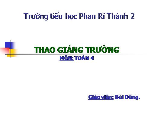 Chia một tích cho một số