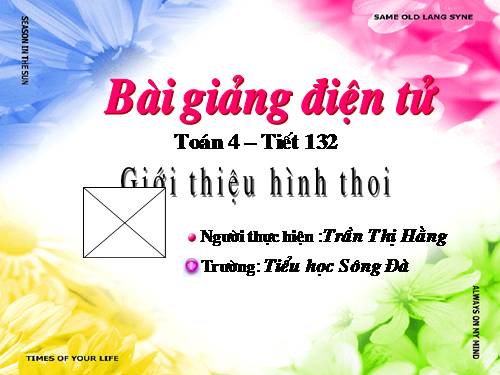 Hình thoi