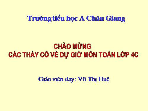 Nhân một số với một tổng