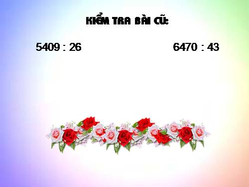 Chia cho số có ba chữ số