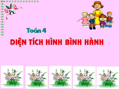 Diện tích hình bình hành