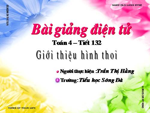 Hình thoi