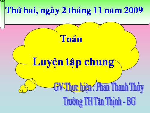 Các Bài giảng khác thuộc Chương trình Toán 4