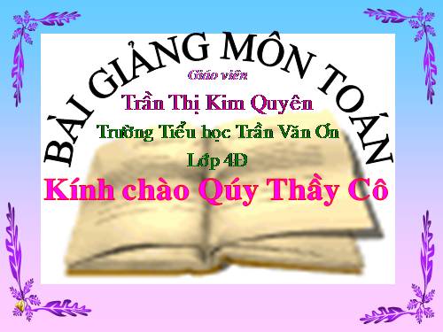 Nhân với số có một chữ số