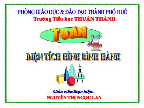 Diện tích hình bình hành