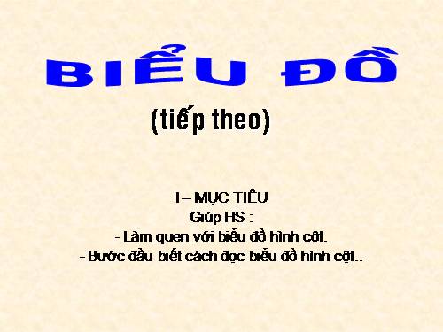 Biểu đồ (tiếp theo)