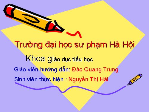 Biểu thức có chứa hai chữ