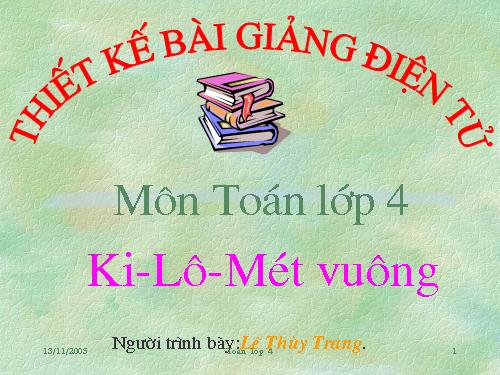 Ki-lô-mét vuông