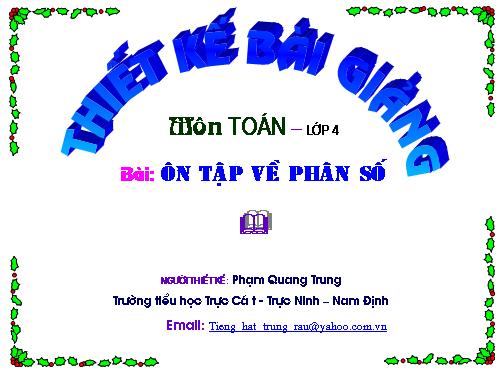 Ôn tập về phân số