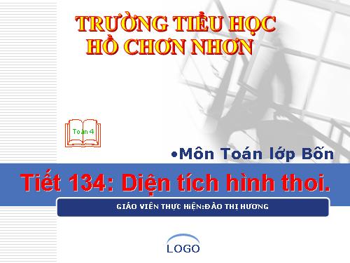 Diện tích hình thoi