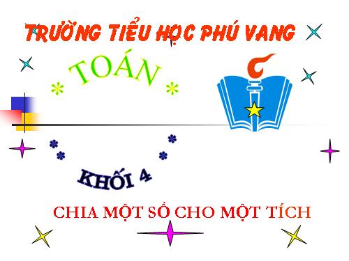 Chia một số cho một tích