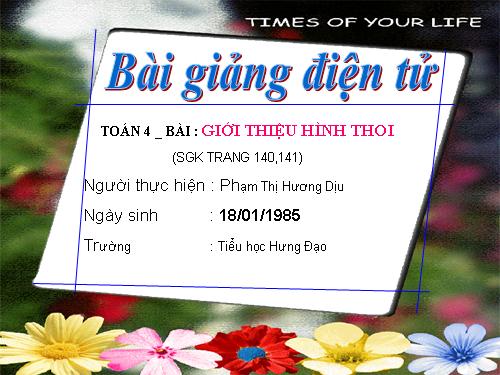 Hình thoi