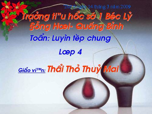 Các Bài giảng khác thuộc Chương trình Toán 4