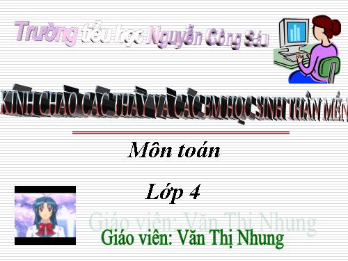 Phép cộng phân số