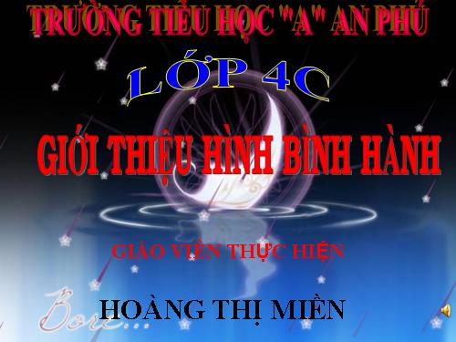 Hình bình hành