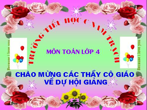 Giới thiệu tỉ số