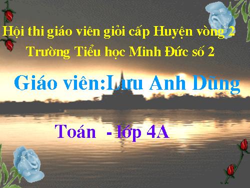 Phân số và phép chia số tự nhiên