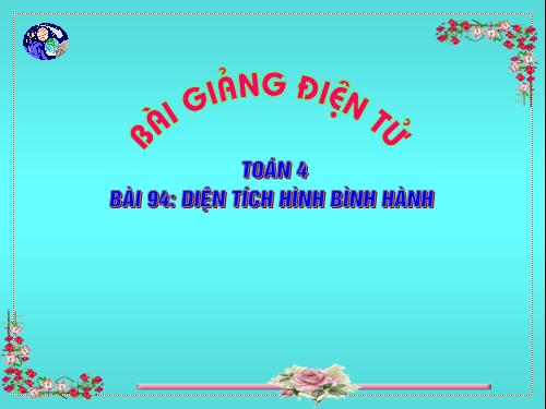 Diện tích hình bình hành