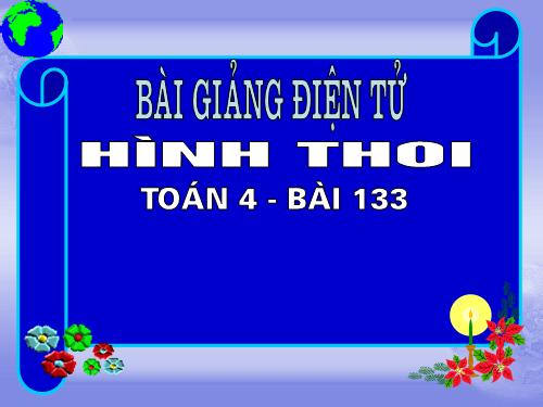 Hình thoi