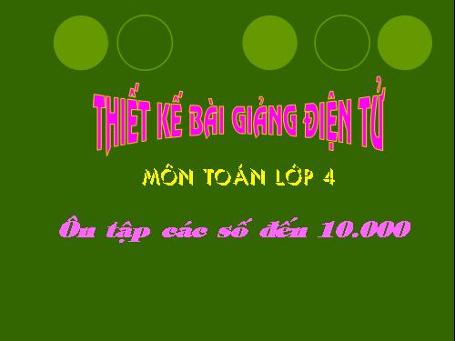 Ôn tập các số đến 100 000