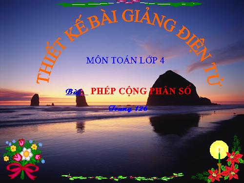 Phép cộng phân số