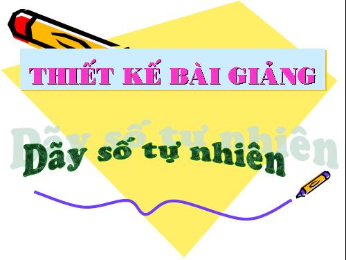 Dãy số tự nhiên