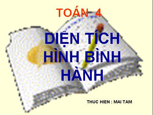 Diện tích hình bình hành