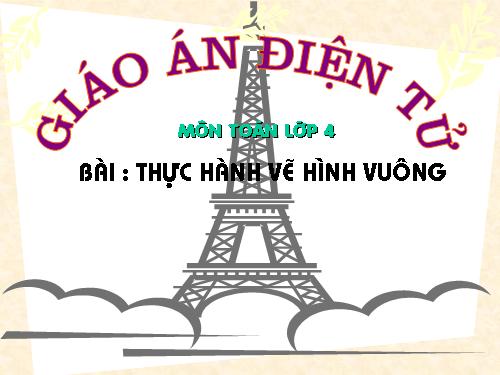 Thực hành vẽ hình vuông