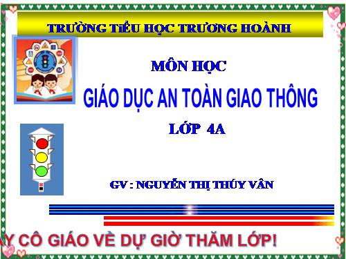 Bài 3. Đi xe đạp an toàn