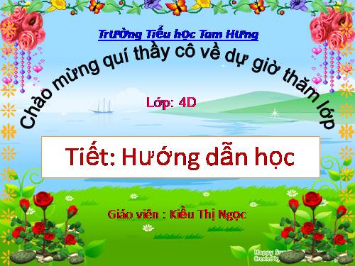 HƯỚNG DẪN HỌC TUẦN 14