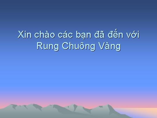 rung chuong vang lop 3 hay