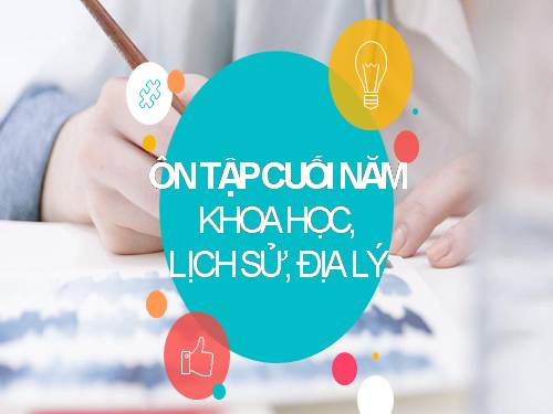 Ôn tập cuối năm KH - LS - ĐL