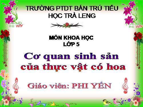 Bài 51. Cơ quan sinh sản của thực vật có hoa