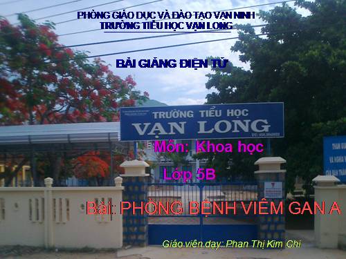 Bài 15. Phòng bệnh viêm gan A