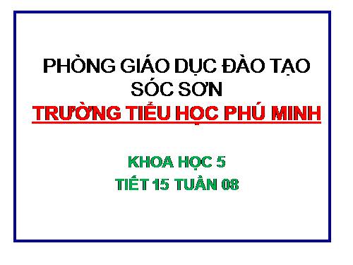 Bài 15. Phòng bệnh viêm gan A