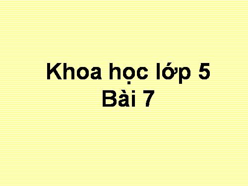 Bài 7. Từ tuổi vị thành niên đến tuổi già