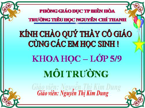 Bài 62. Môi trường