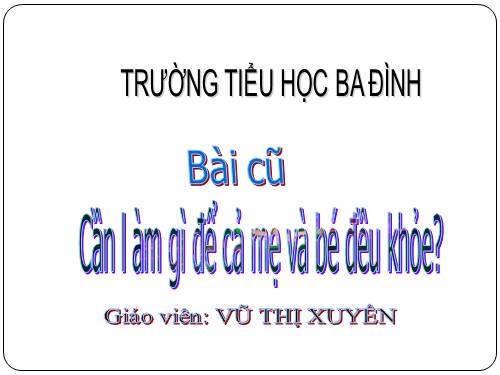 Bài 6. Từ lúc mới sinh đến tuổi dậy thì