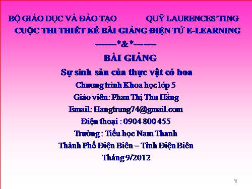 Bài 52. Sự sinh sản của thực vật có hoa