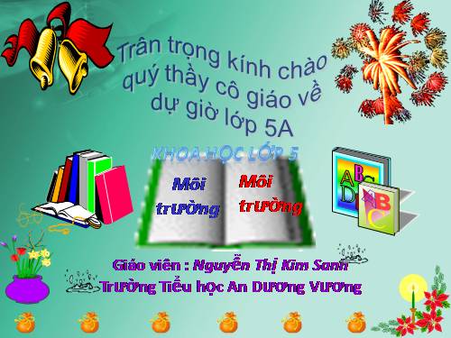 Bài 62. Môi trường