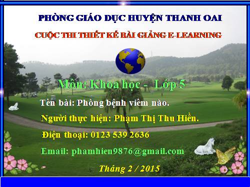 Bài 14. Phòng bệnh viêm não