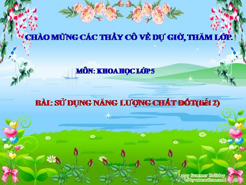 Bài 42-43. Sử dụng năng lượng chất đốt